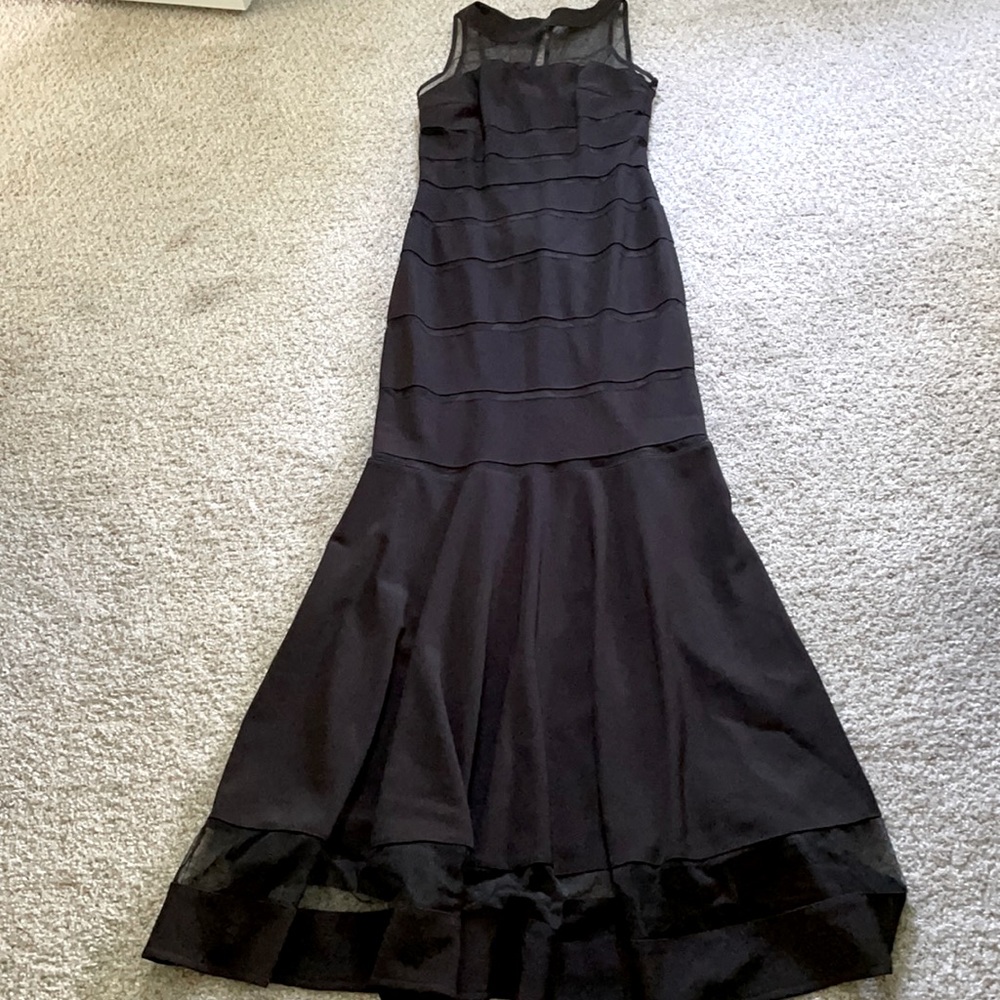 WhiteHouse Black Market mermaid black dress